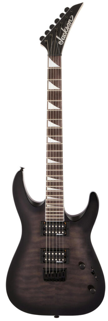 Jackson JS Series JS32Q DKA HT in Trans Black Burst