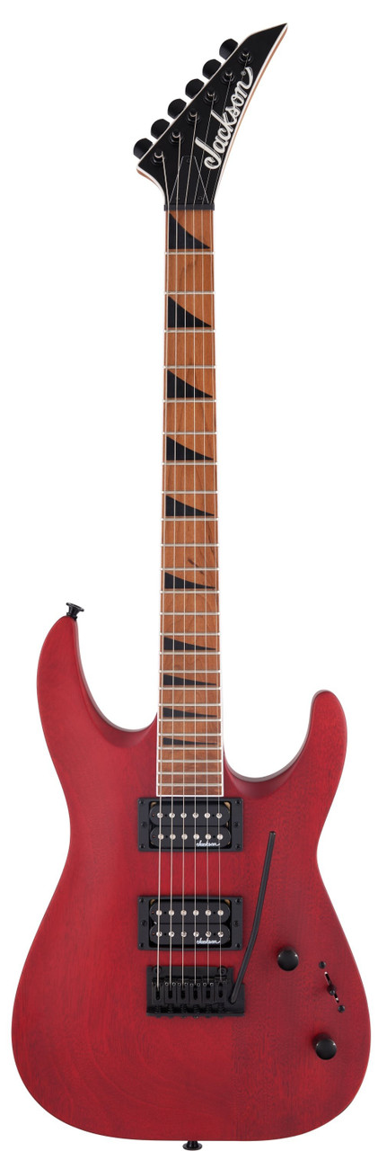 Jackson JS Series JS24 DKAM DX in Red Stain with Baked Neck - Image 5