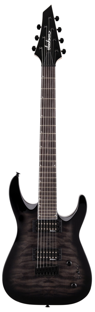Jackson JS Series JS227 DKA QM in Trans Black Burst - Image 5