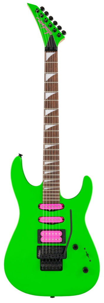Jackson X Series Dinky DK3XR HSS in Neon Green