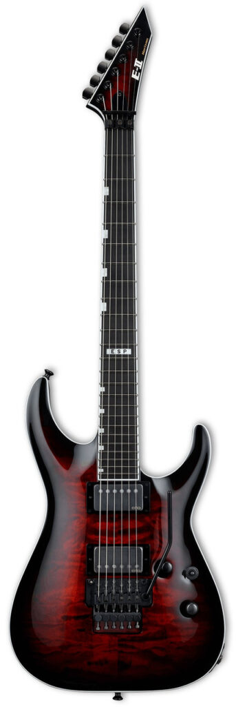 ESP E-II Horizon FR-II in See Thru Black Cherry Sunburst