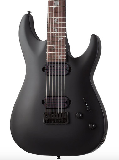 Schecter Damien 7 in Satin Black