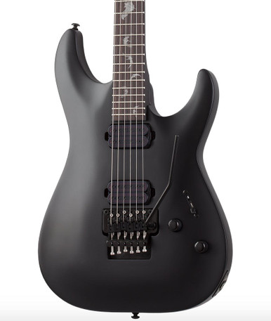 Schecter Damien 6 FR in Satin Black
