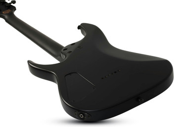 Schecter Damien 6 in Satin Black - Image 6