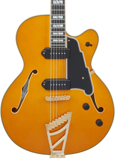D'Angelico Excel 59 Hollow Body in Vintage Natural - Image 1