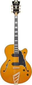D'Angelico Excel 59 Hollow Body in Vintage Natural - Image 3