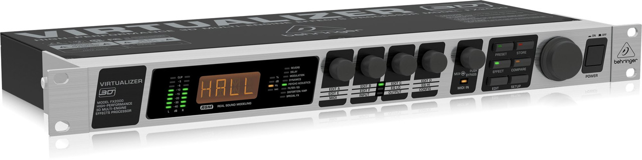 Behringer FX2000 High-Performance 3D Multi-Engine Effects Processor - Image 5