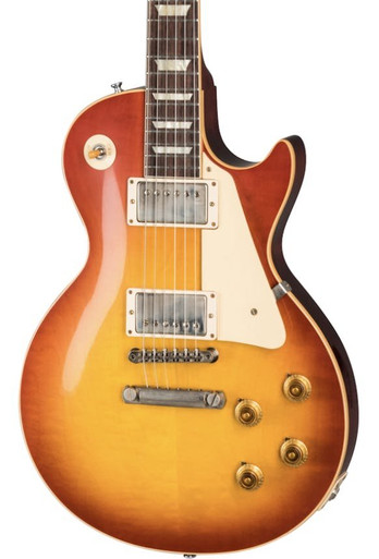 Gibson Custom Shop 1958 Les Paul Standard Reissue VOS in Washed Cherry Sunburst - Image 1