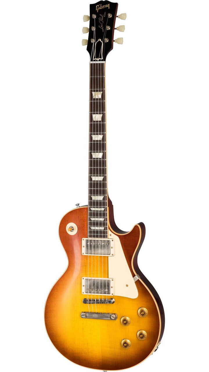 Gibson Custom Shop 1958 Les Paul Standard Reissue VOS Iced Tea Burst - Image 5