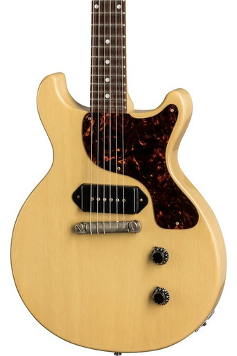 Gibson Custom Shop 1958 VOS Les Paul Junior Double Cut Reissue in TV Yellow - Image 1