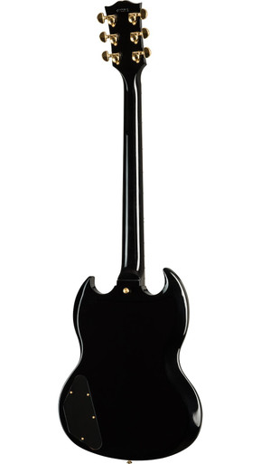Gibson Custom Shop SG Custom 2-Pickup in Ebony - Image 6