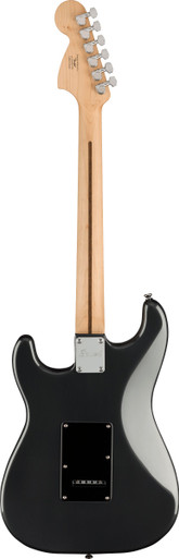 Squier Affinity Stratocaster HSS Pack in Charcoal Frost Metallic with Frontman 15G Amp - Image 6