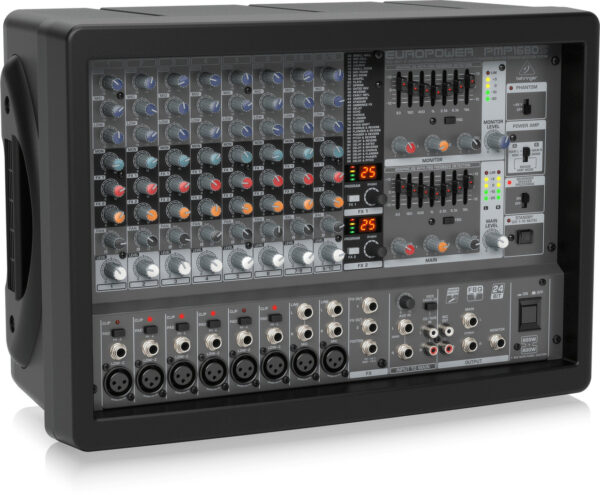 Behringer PMP1680S 1600-Watt 10-Channel Powered Mixer with Dual Multi-FX Processor - Image 5