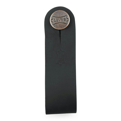 Levy Accessories Leather Headstock Strap Adapter Black - Image 2
