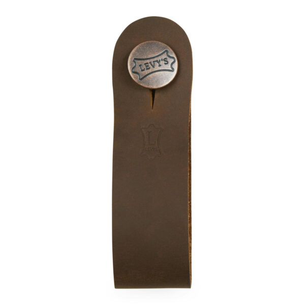 Levy Accessories Leather Headstock Strap Adapter Brown - Image 5