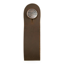 Levy Accessories Leather Headstock Strap Adapter Brown - Image 3