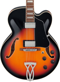 Ibanez AF75 in Brown Sunburst - Image 6