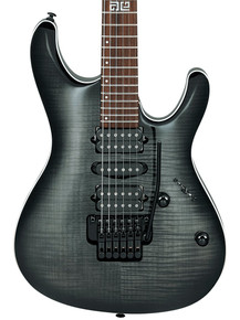 Ibanez KIKO10BP Kiko Loureiro Signature in Transparent Gray Burst - Image 6