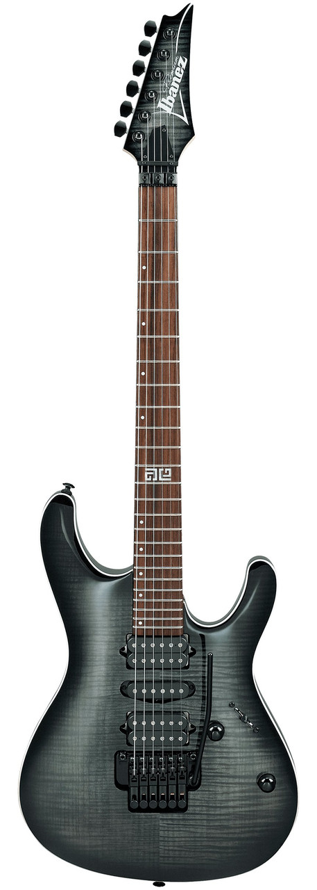 Ibanez KIKO10BP Kiko Loureiro Signature in Transparent Gray Burst - Image 5