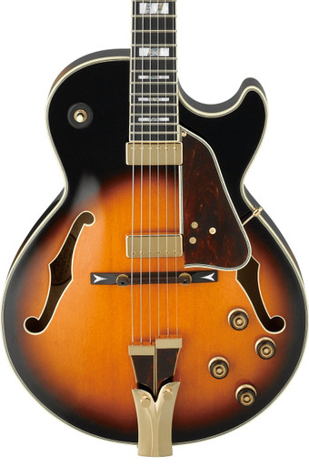 Ibanez GB10 George Benson Signature in Brown Sunburst