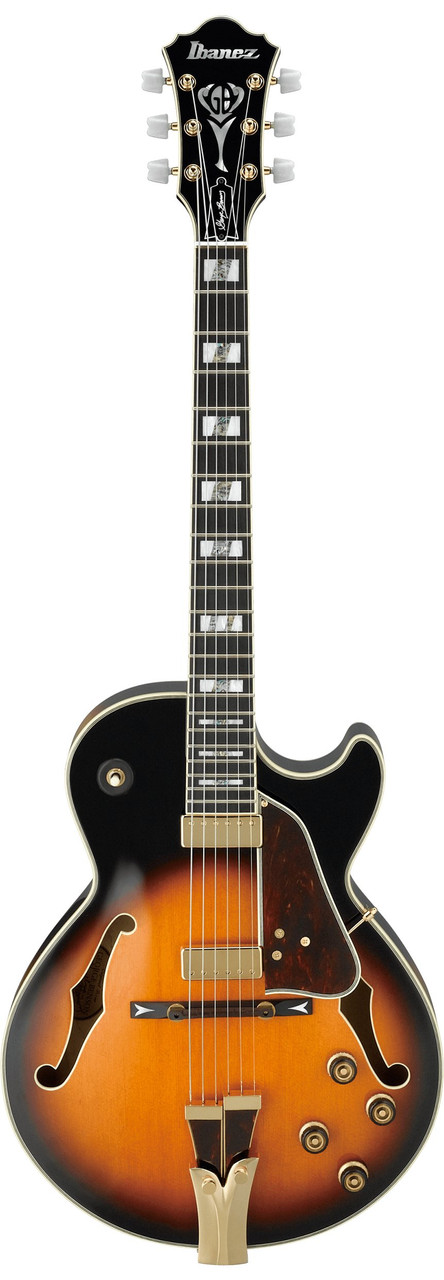 Ibanez GB10 George Benson Signature in Brown Sunburst - Image 5