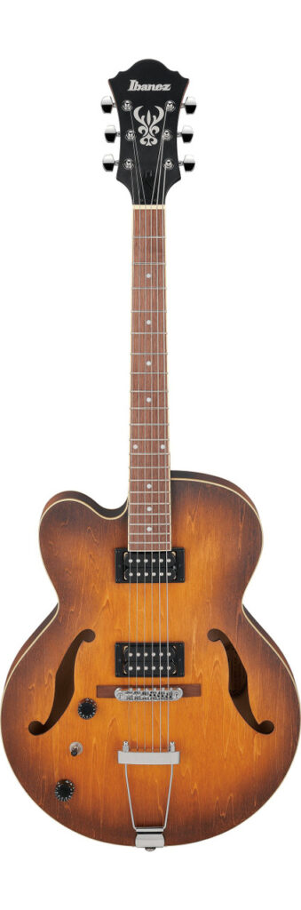 Ibanez Artcore AF Hollow Body HH Tobacco Flat Left Handed