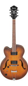 Ibanez Artcore AF Hollow Body HH Tobacco Flat Left Handed - Image 2