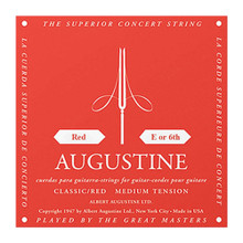 Augustine Red MT Single E or 6th Classical Guitar String - Image 2