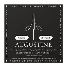 Augustine Black LT Single B or 2nd Classical Guitar String