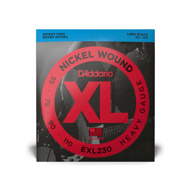 D'Addario EXL230 Nickel Wound Heavy Bass Strings - 55-110 Long Scale