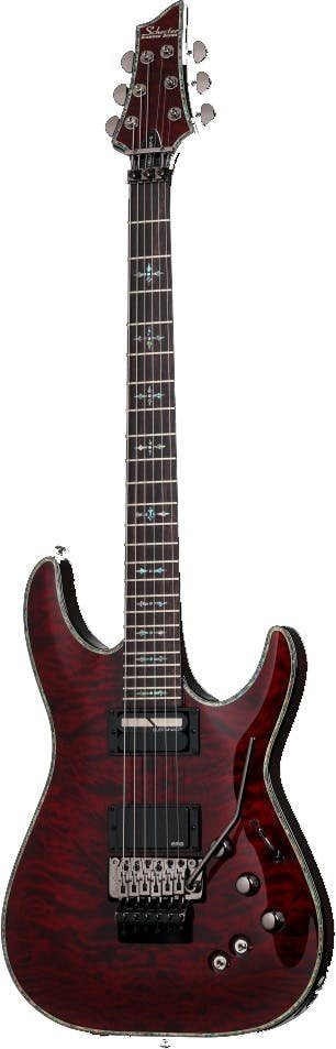 Schecter Hellraiser C-1 FR S in Black Cherry - Image 5