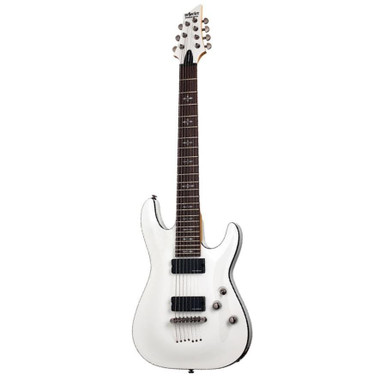 Schecter DEMON-7 in Vintage White