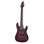 Schecter DEMON-7 Flamed Maple Top in Crimson Red Burst - Image 4