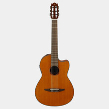 Yamaha NCX1C Electro Classical Guitar in Natural Red Ceder Top - Image 3