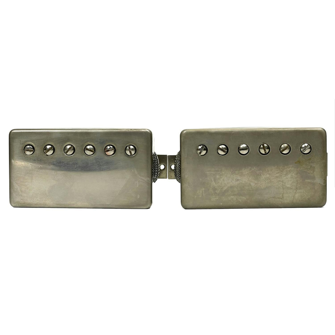 Monty's Guitars Bethnal Green PAF Humbucker Pickup Set in Aged Nickel - Image 5