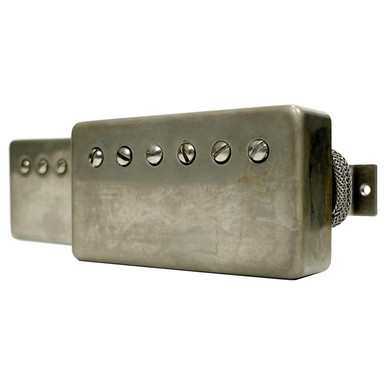 Monty's Guitars Bethnal Green PAF Humbucker Pickup Set in Aged Nickel - Image 6