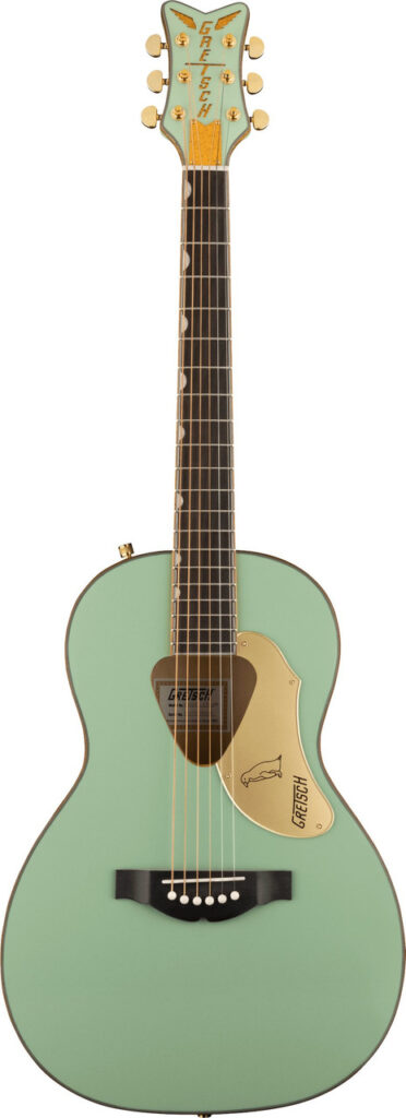 Gretsch G5021E Rancher Penguin Parlor Acoustic-Electric Mint Metallic