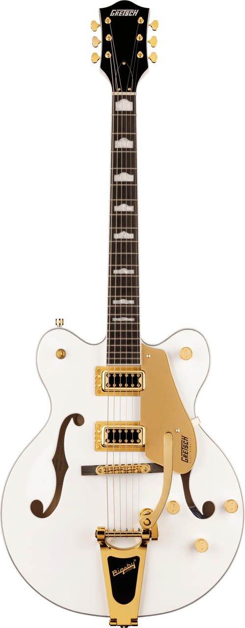 Gretsch G5422TG Electromatic Classic Hollow Body Double-Cut with Bigsby in Snowcrest White - Image 5
