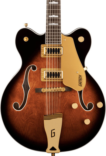 Gretsch G5422G-12 Electromatic Classic Hollow Body Double-Cut 12-String in Single Barrell Burst
