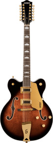 Gretsch G5422G-12 Electromatic Classic Hollow Body Double-Cut 12-String in Single Barrell Burst - Image 3
