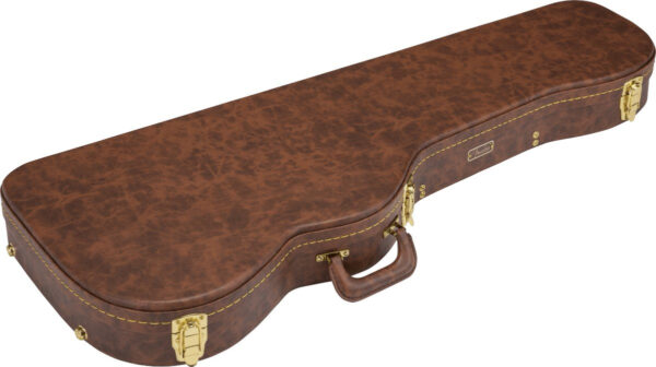 Fender Stratocaster-Telecaster Poodle Case Brown - Image 5