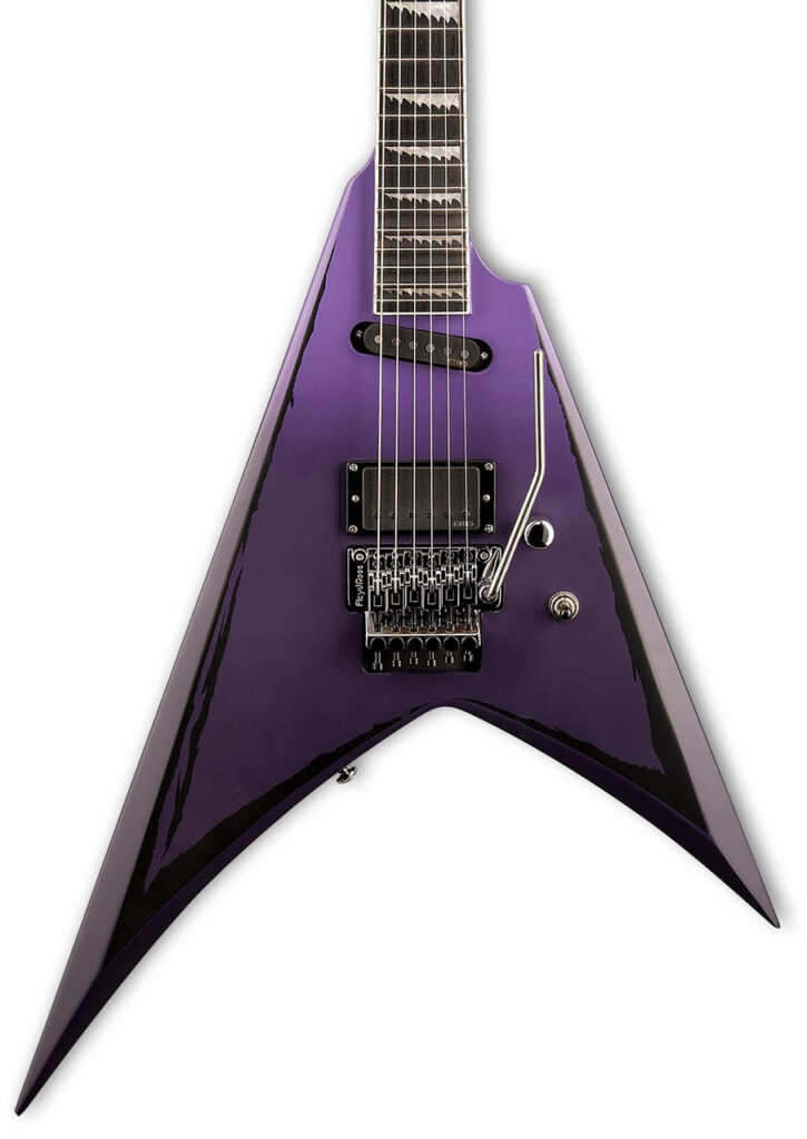 ESP LTD Ripped Alexi Laiho Signature Series Electric Guitar in Purple Fade