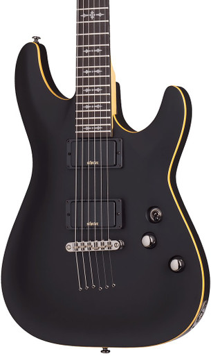 Schecter Demon 6 in Aged Black Satin