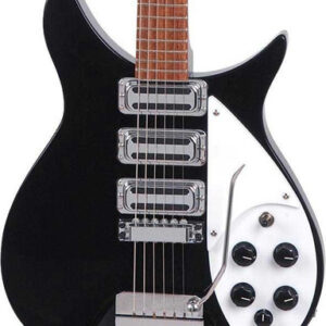 Rickenbacker 325 C64 Semi Hollow Electric Guitar in Jetglo