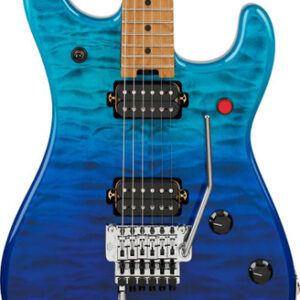 EVH 5150 Series Deluxe QM Electric Guitar in Pacific Drift
