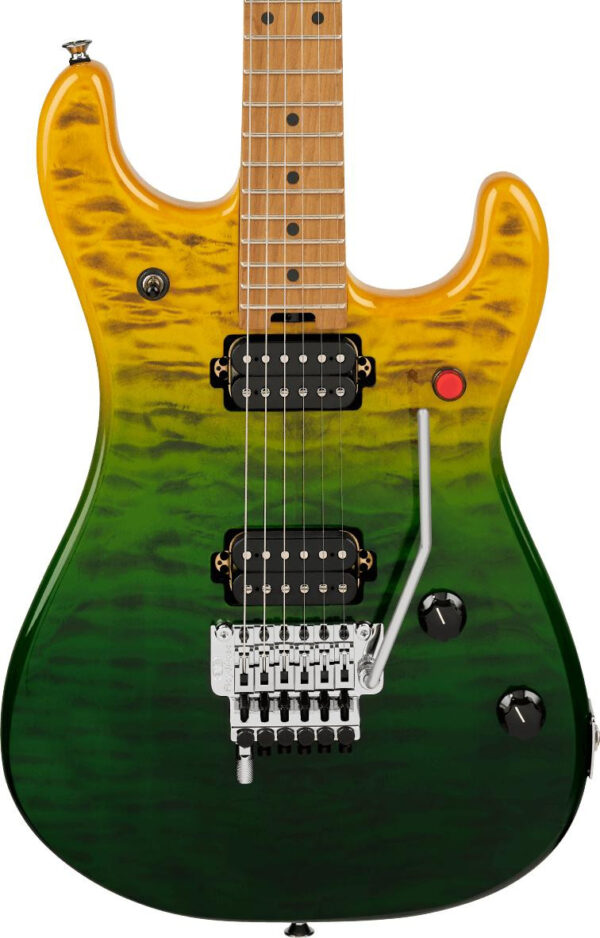 EVH 5150 Series Deluxe QM Electric Guitar in Limeade Zest