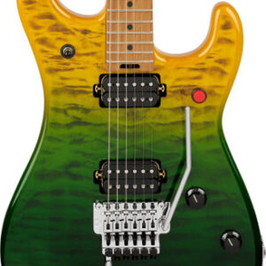 EVH 5150 Series Deluxe QM Electric Guitar in Limeade Zest