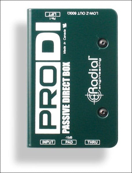 Radial PRO-DI Compact passive DI box (mono) - Image 5