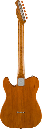 Fender Custom Shop Artisan Buckeye Burl Double Esquire in Aged Natural - Image 6