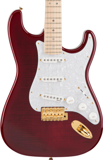 Fender Richie Kotzen Stratocaster In Transparent Red Burst - Image 1
